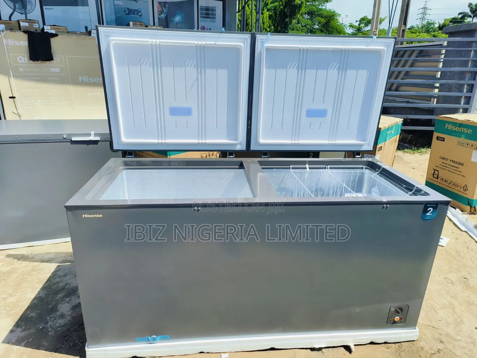 Hisense 500L Freezer (Double Doors)