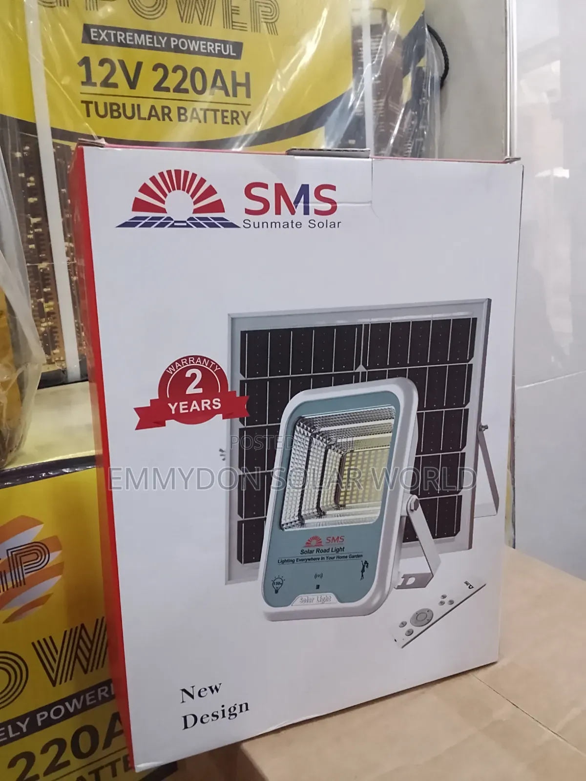 SMS Sunmate Solar Flood Lights 150w