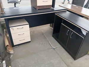 Executive Table With Exception and Drawer