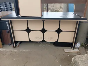 Executive Table With Exception and Drawer