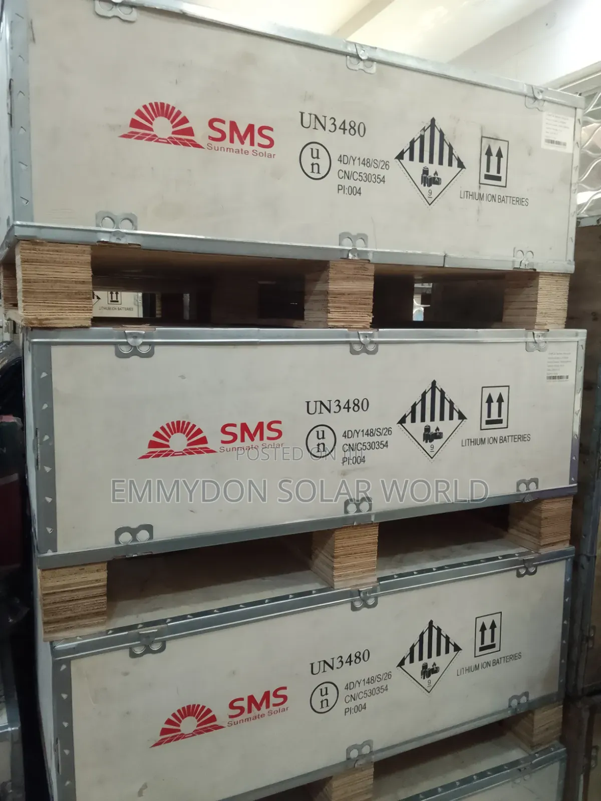 SMS Solar Lithium Battery 15kwh 48v