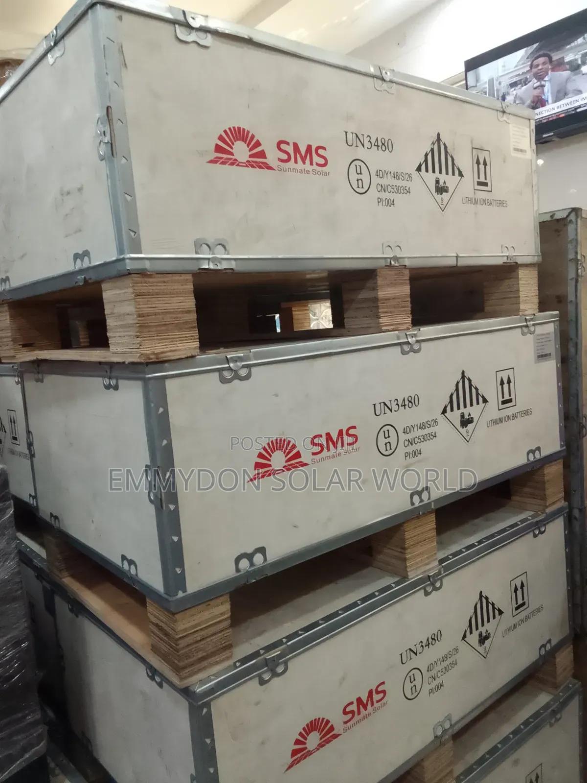 SMS Solar Lithium Battery 15kwh 48v