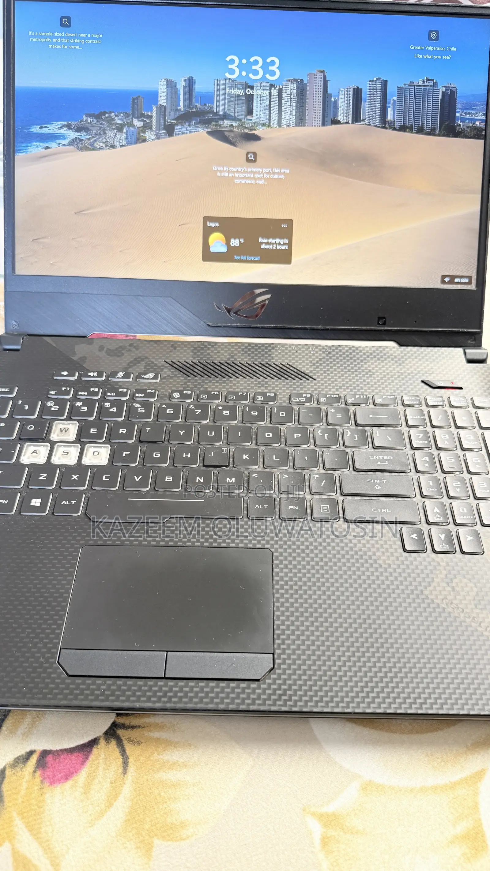 Laptop Asus ROG Strix G18 32GB Intel Core i7 SSD 512GB