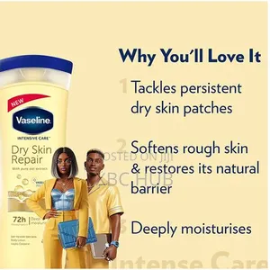 Vaseline Dry Skin Repair Body Lotion 400ml.