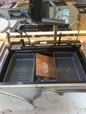 Smart Kitchen Sink With Telephone Holder