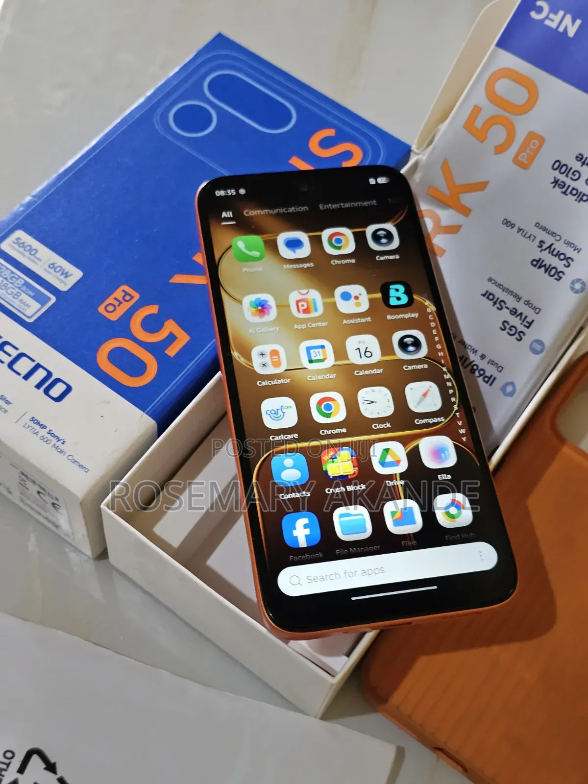 Tecno Spark 50 Pro 256 GB Orange