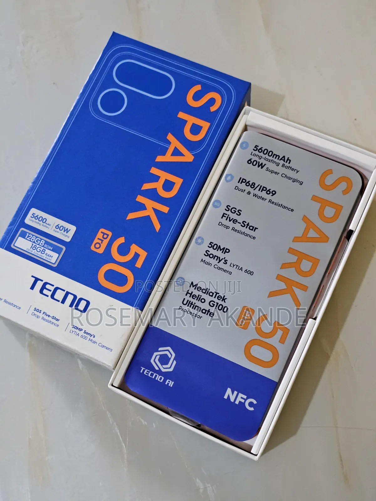 Tecno Spark 50 Pro 256 GB Orange