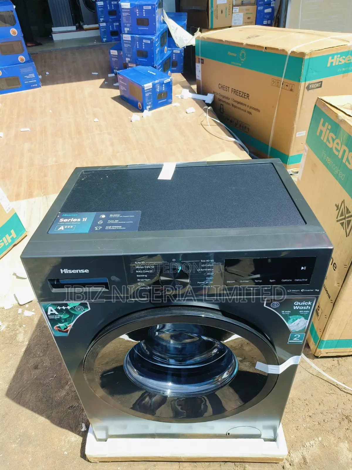 Hisense 7kg Automatic FL Washing Machine (Inverter)