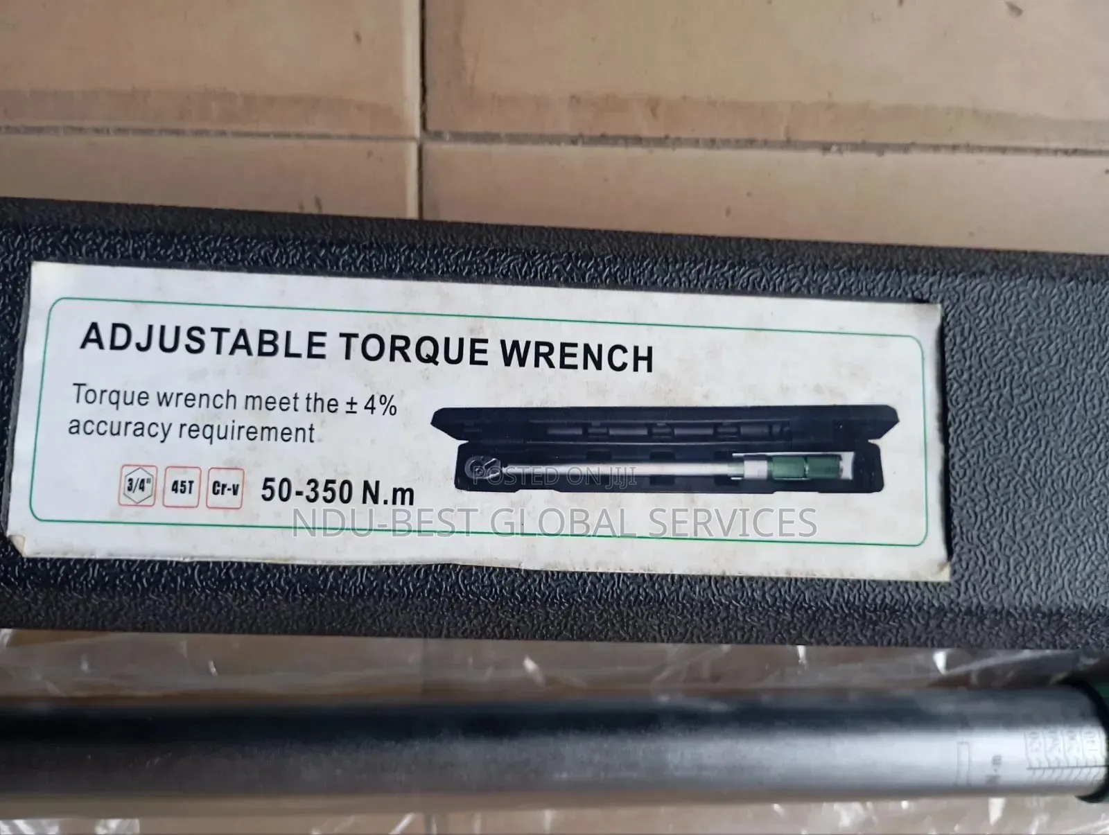 Adjustable Torque Wrench (50-350 N.m)