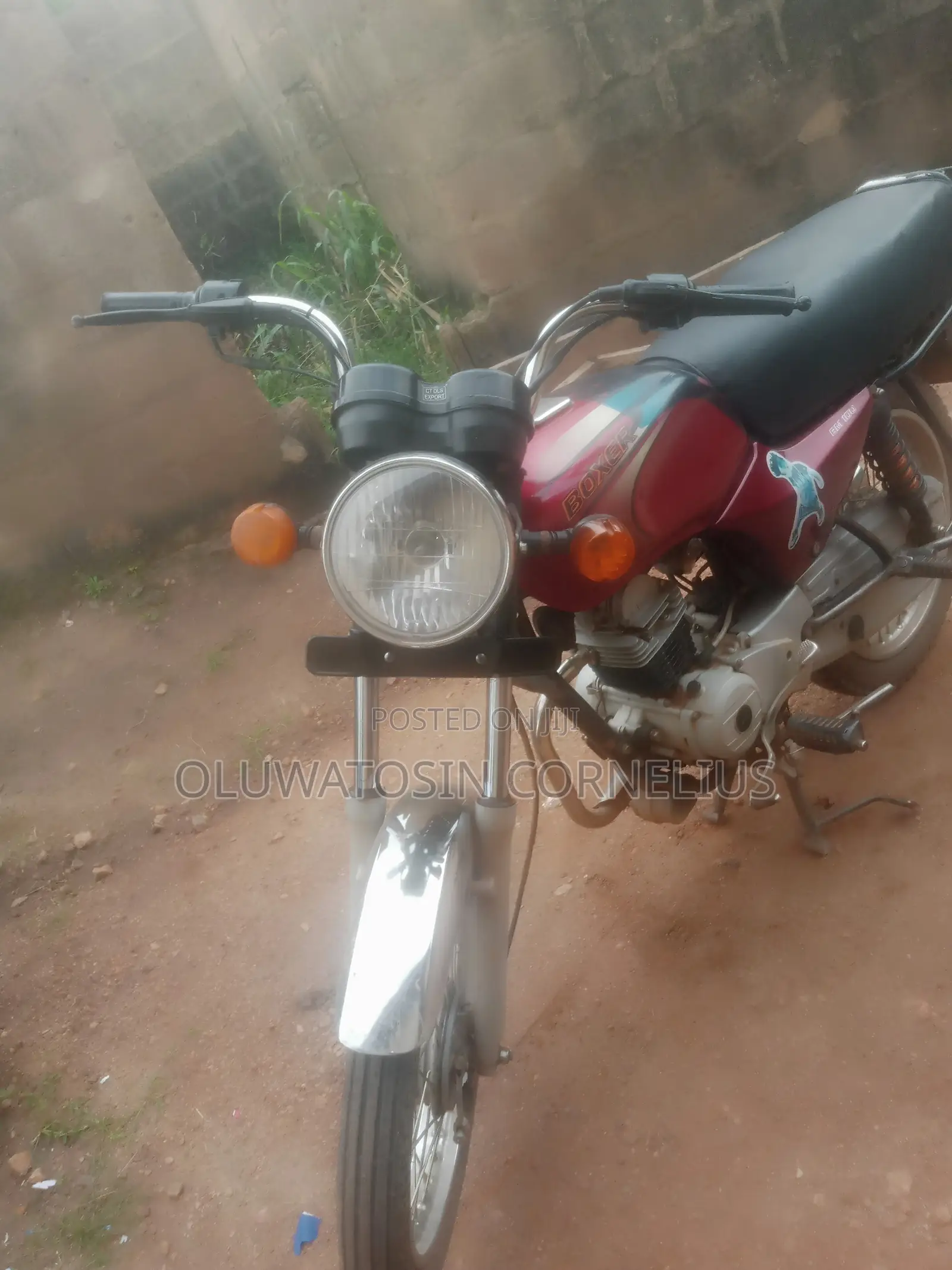 Bajaj Boxer 2024 Red