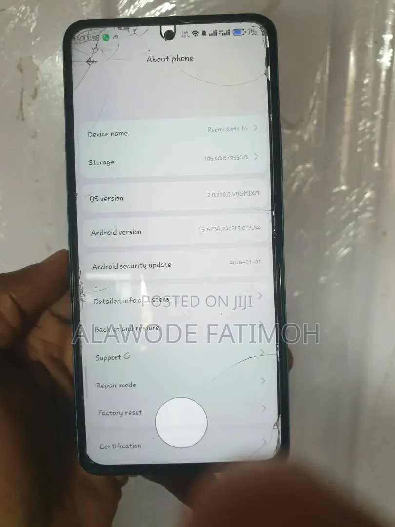 Xiaomi Redmi Note 14 4G 256 GB Blue
