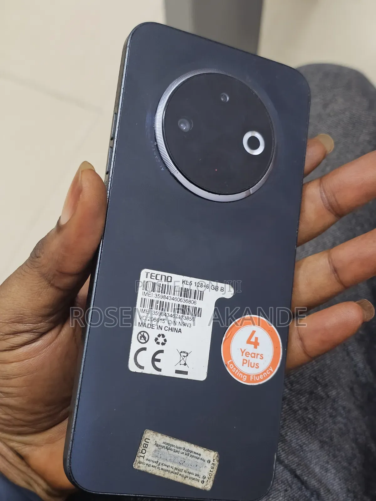 Tecno Spark 30C 128 GB Black