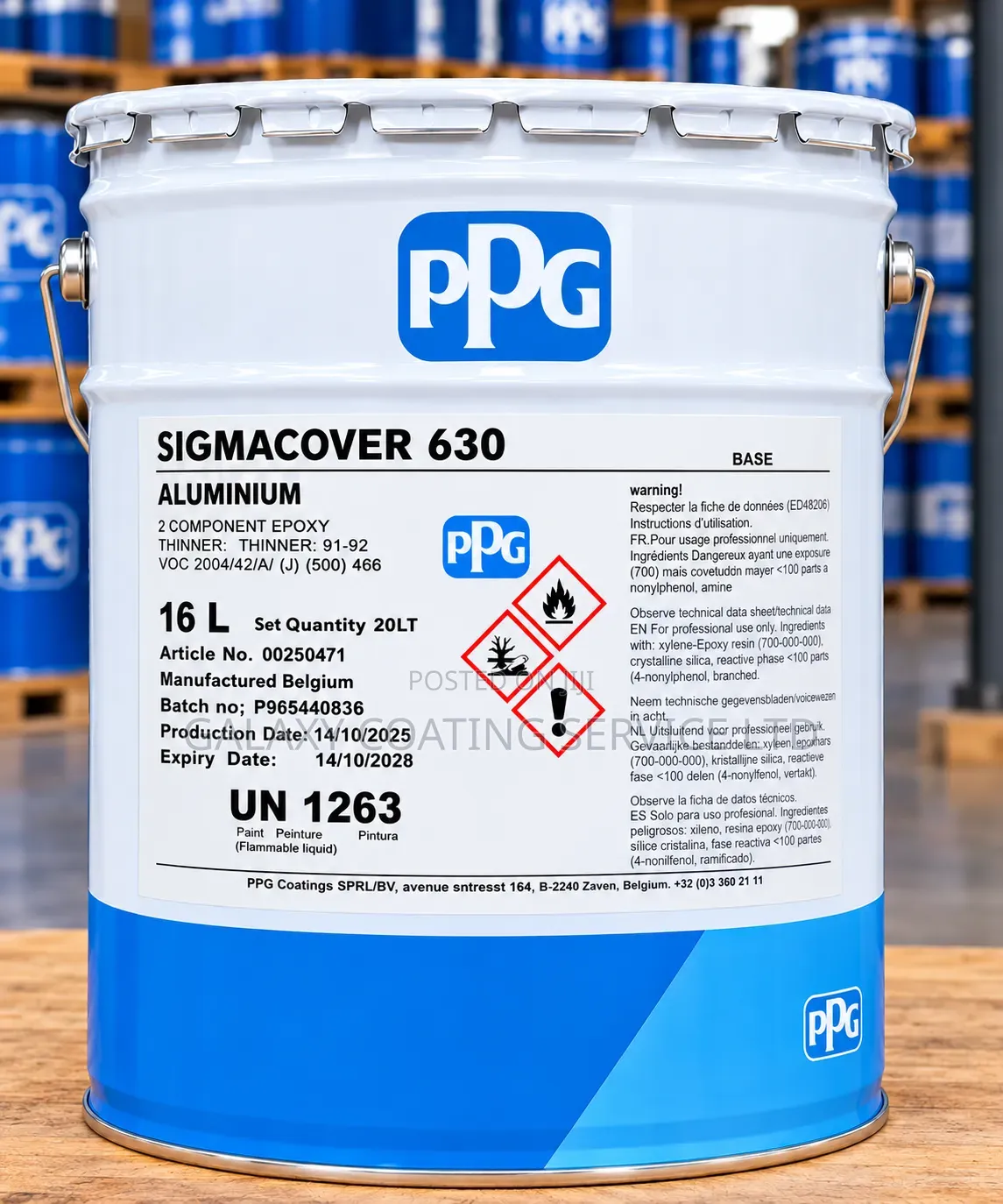 Sigmacover 630 Aluminum (A & B COMP)