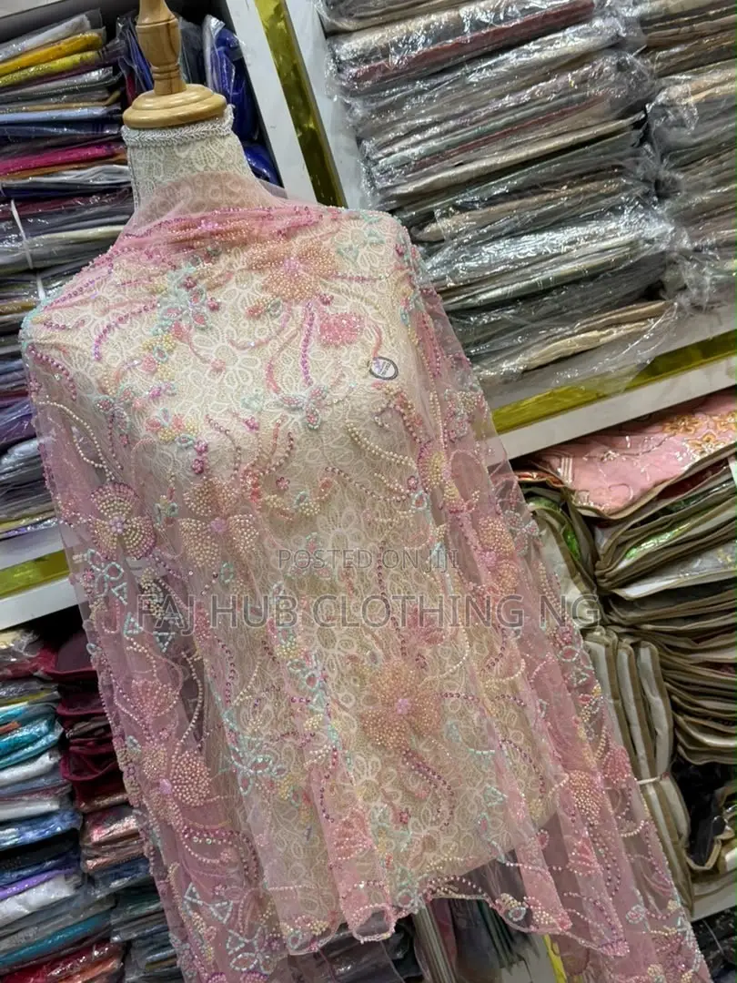 Luxury Beaded Net Veils