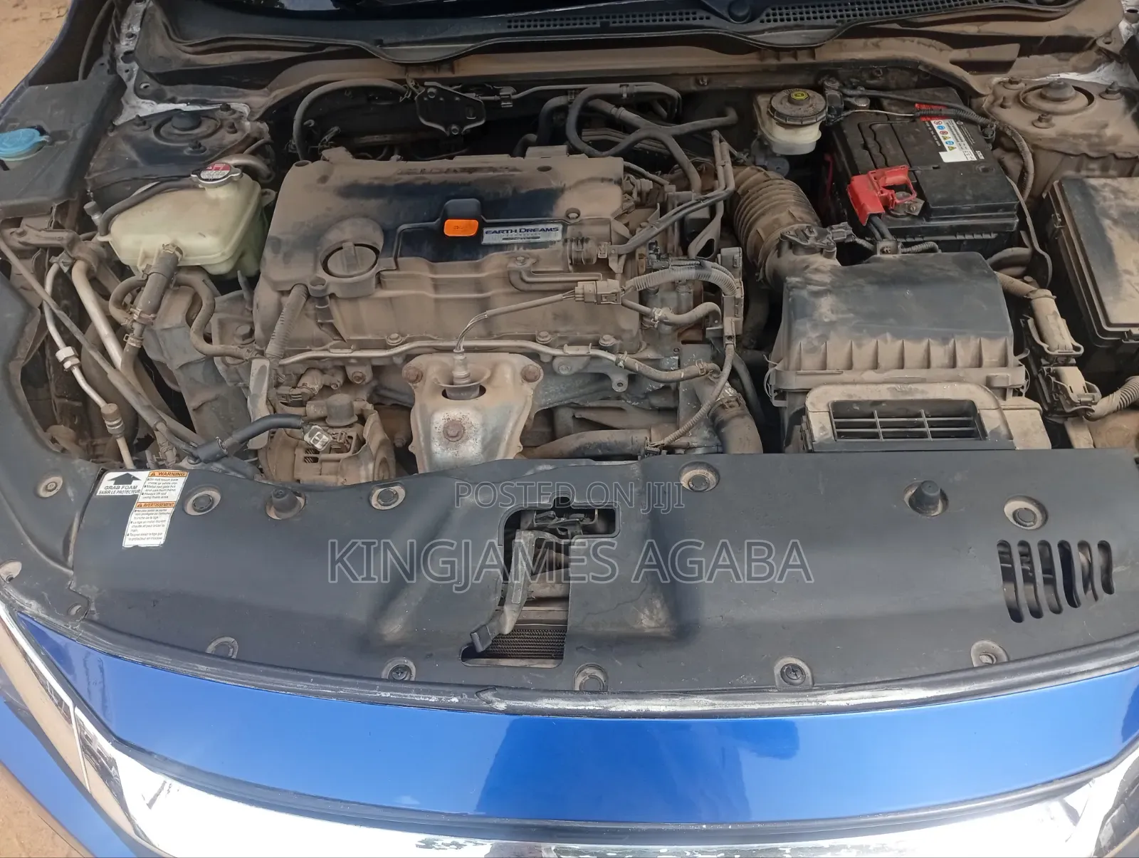 Honda Civic 2016 Blue