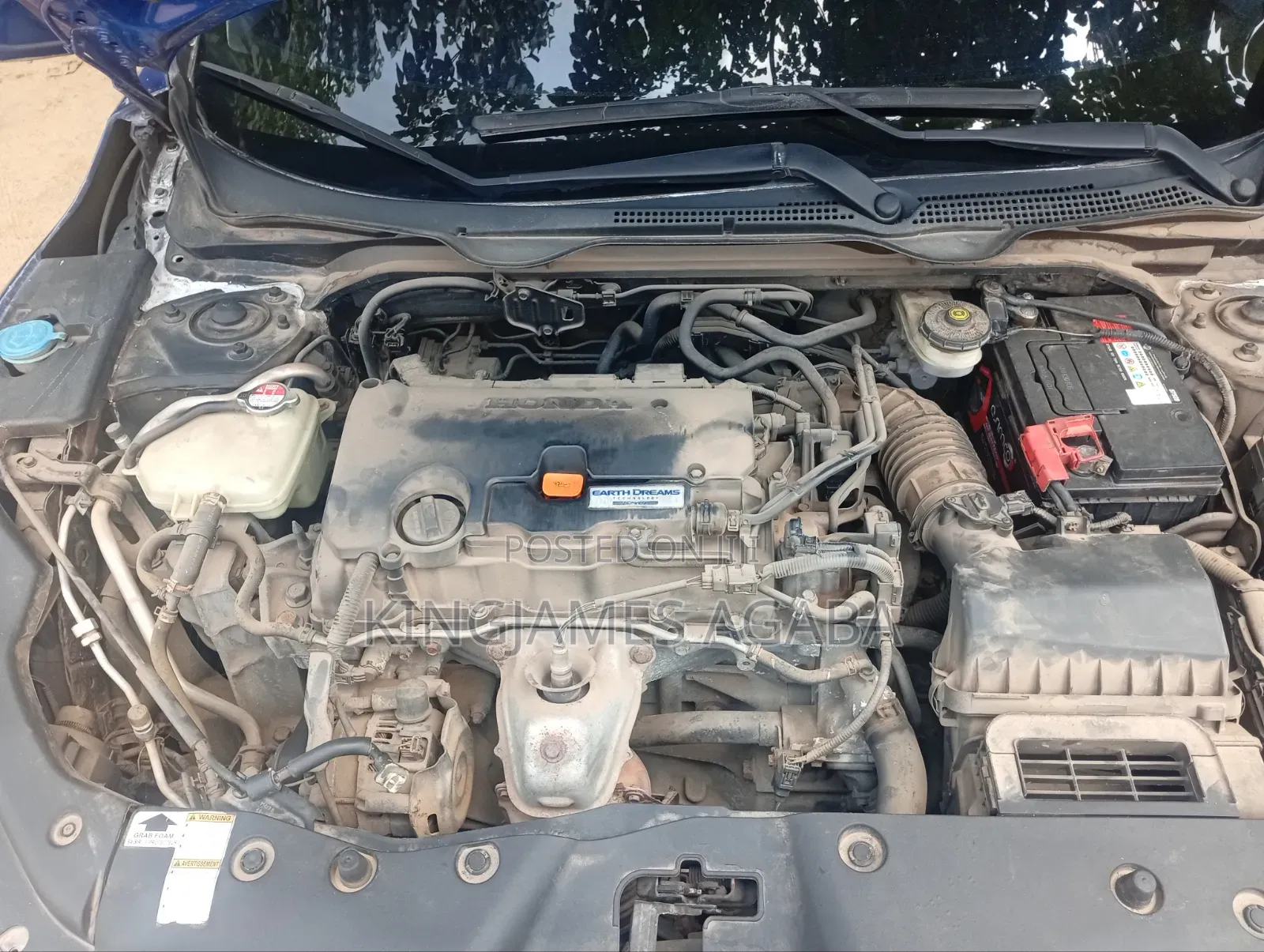 Honda Civic 2016 Blue