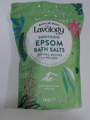 Lavology Epsom Bath Salts – Natural Relaxing Bath Soak