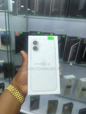 New Apple iPhone 16 Plus 256 GB White