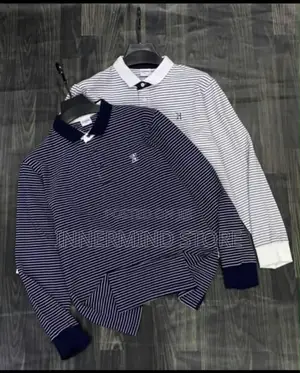 High Quality Tommy Hilfiger Collar Neck Long Sleeve T-Shirt