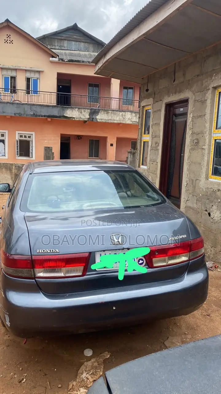 Honda Accord 2.4 Automatic 2003 Gray