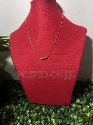 Gold Bar Necklace