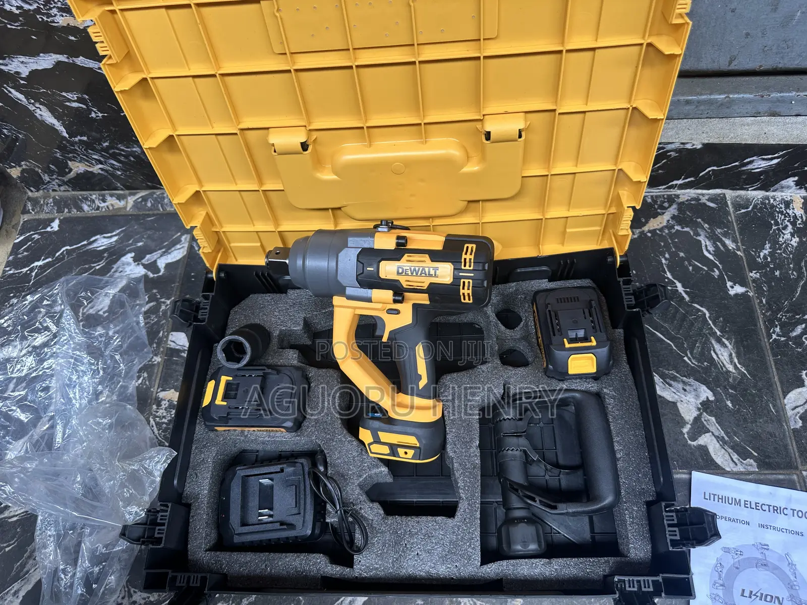 1” Cordless Impact Machine