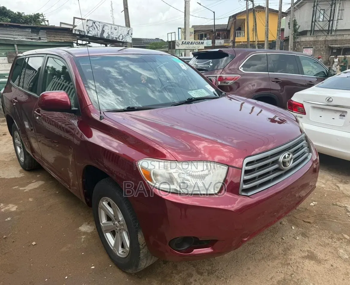 Toyota Highlander 2010 Red