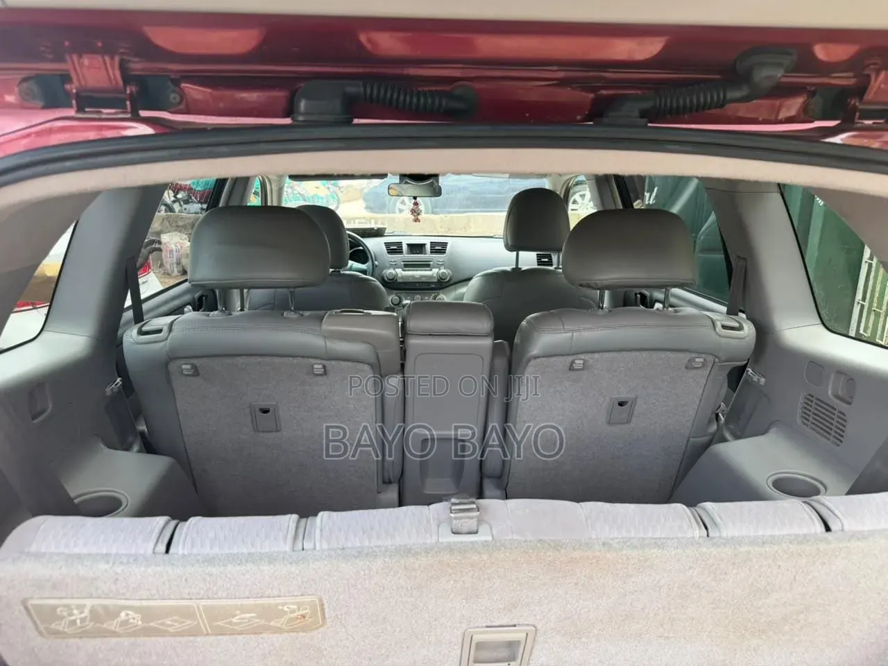Toyota Highlander 2010 Red