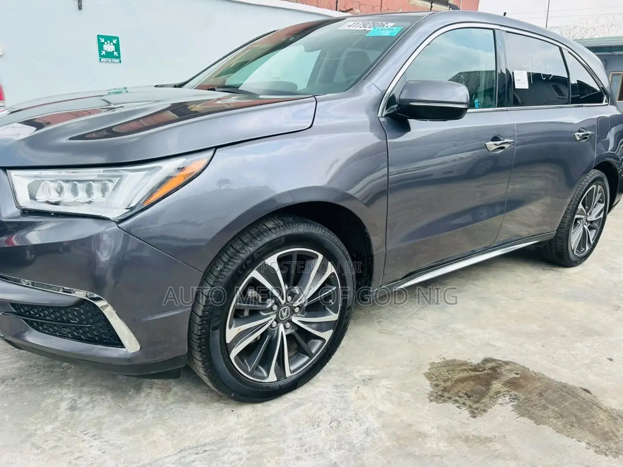 Acura MDX Tech Pkg SH-AWD 2020 Gray