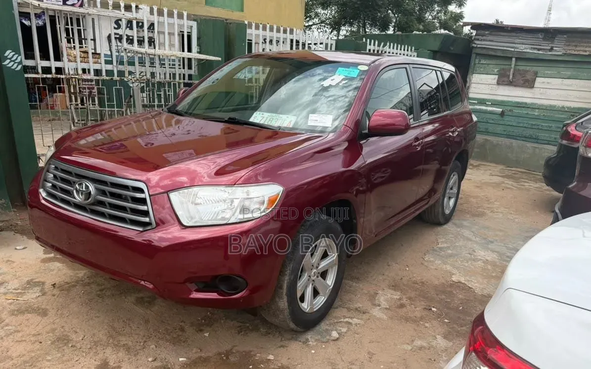 Toyota Highlander 2010 Red