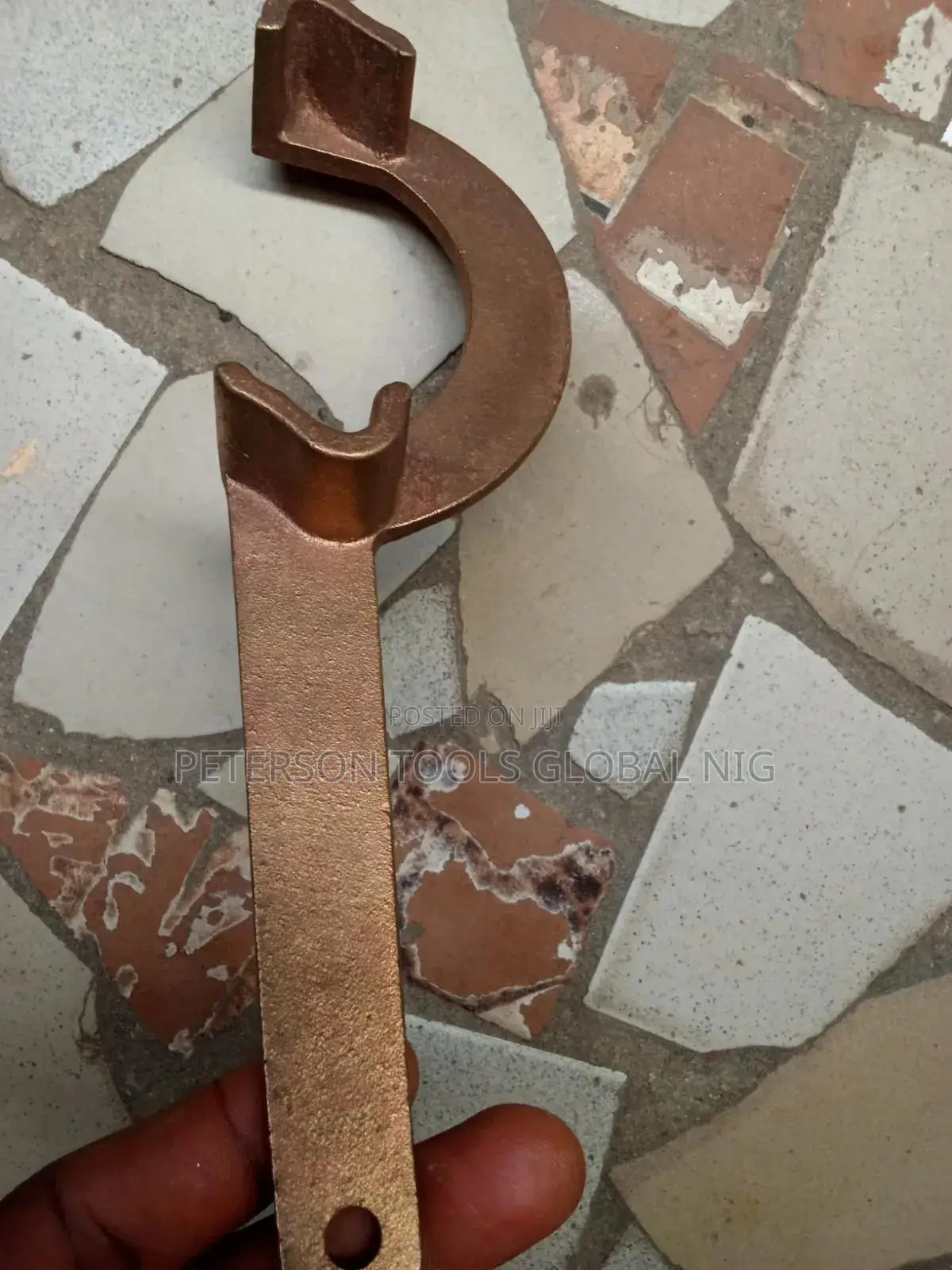 Brass C Spanner for Nakajema Coupling