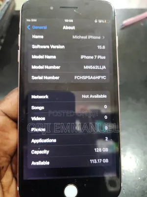 Apple iPhone 7 Plus 128 GB Gold