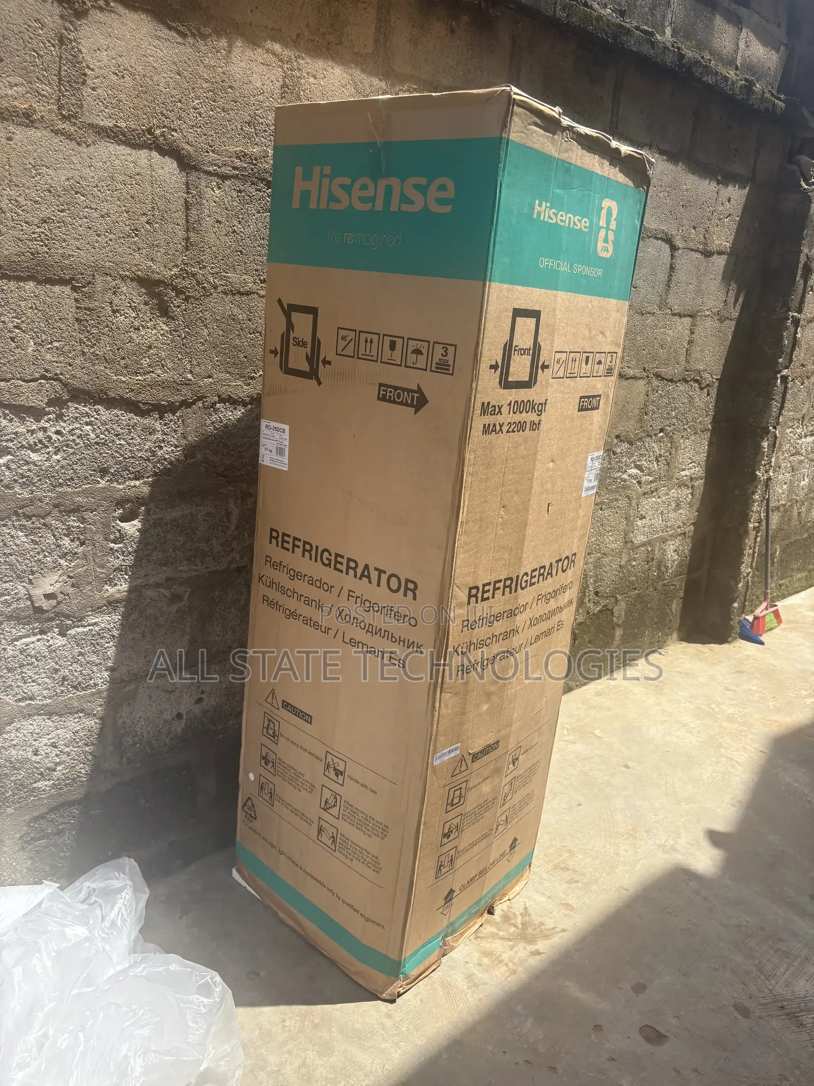 Hisense RD-35DCB Double Door Refrigerator With Dispenser