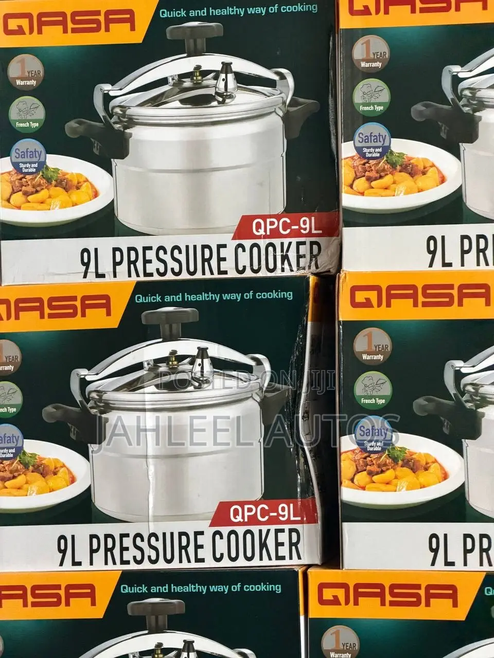 9L Qasa Pressure Cooker