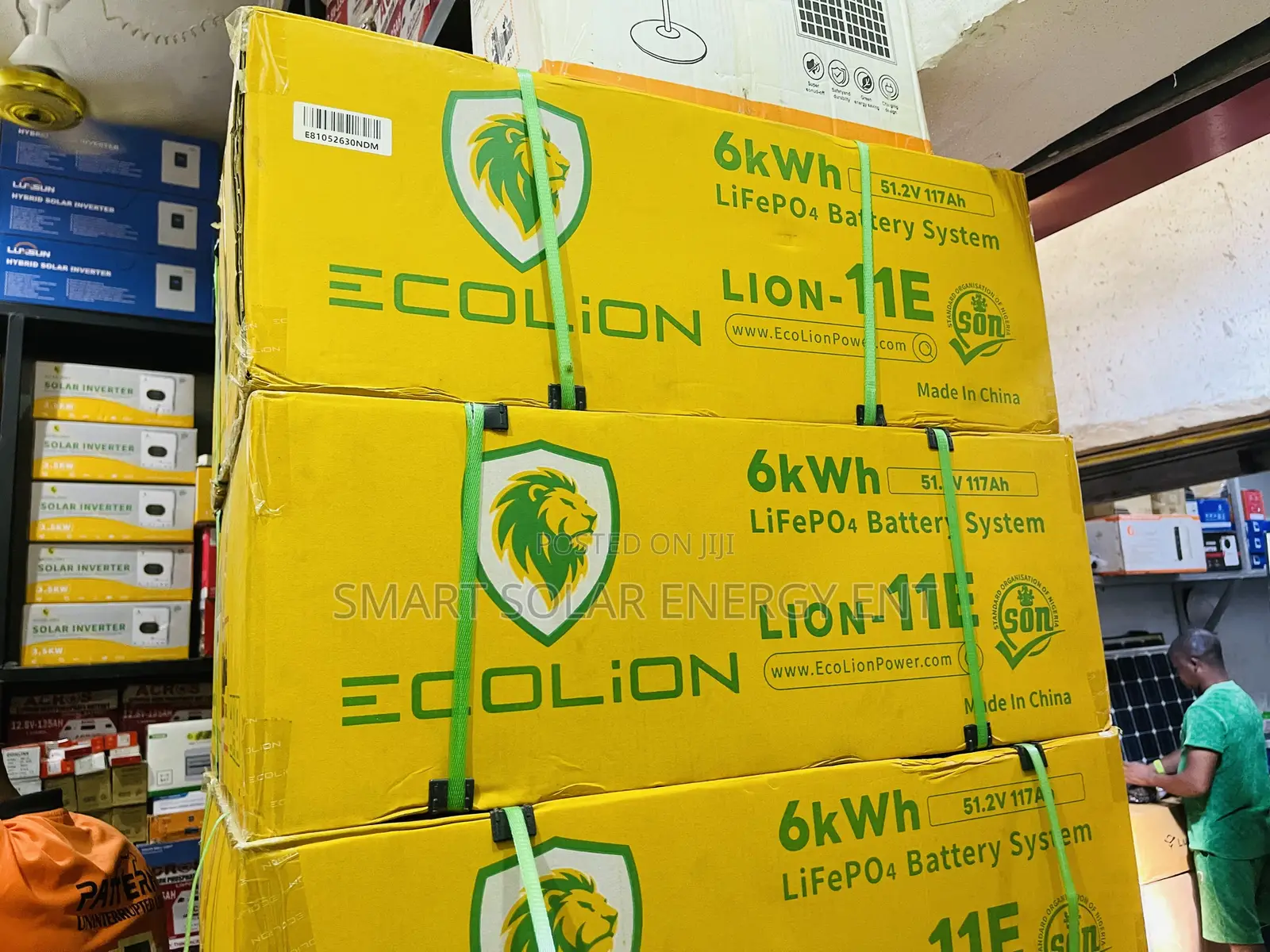 6kwh 51.2v Ecolion Lithium Battery