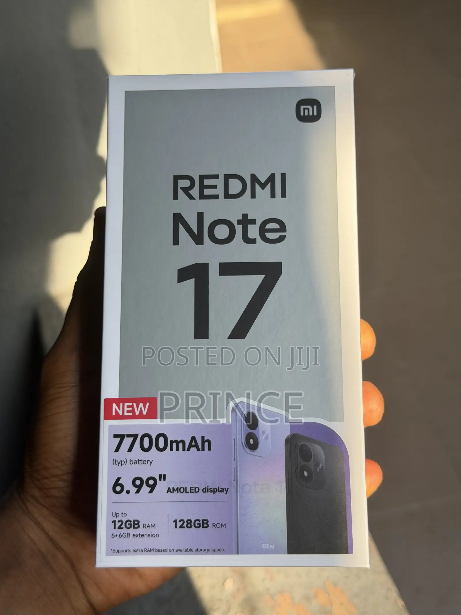 New Xiaomi Redmi Note 17 5G 128 GB Purple