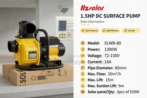 Hz Solar 1300W Dc Surface Pumps