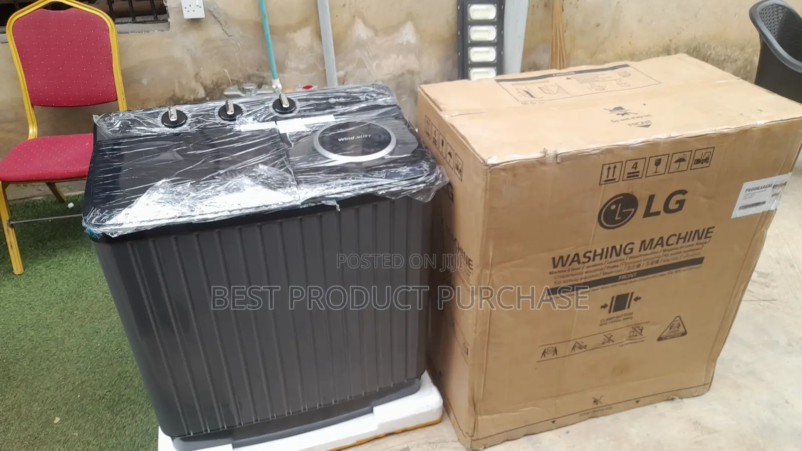 Fast, Efficient, and Brand New: LG 8KG Washing Machine