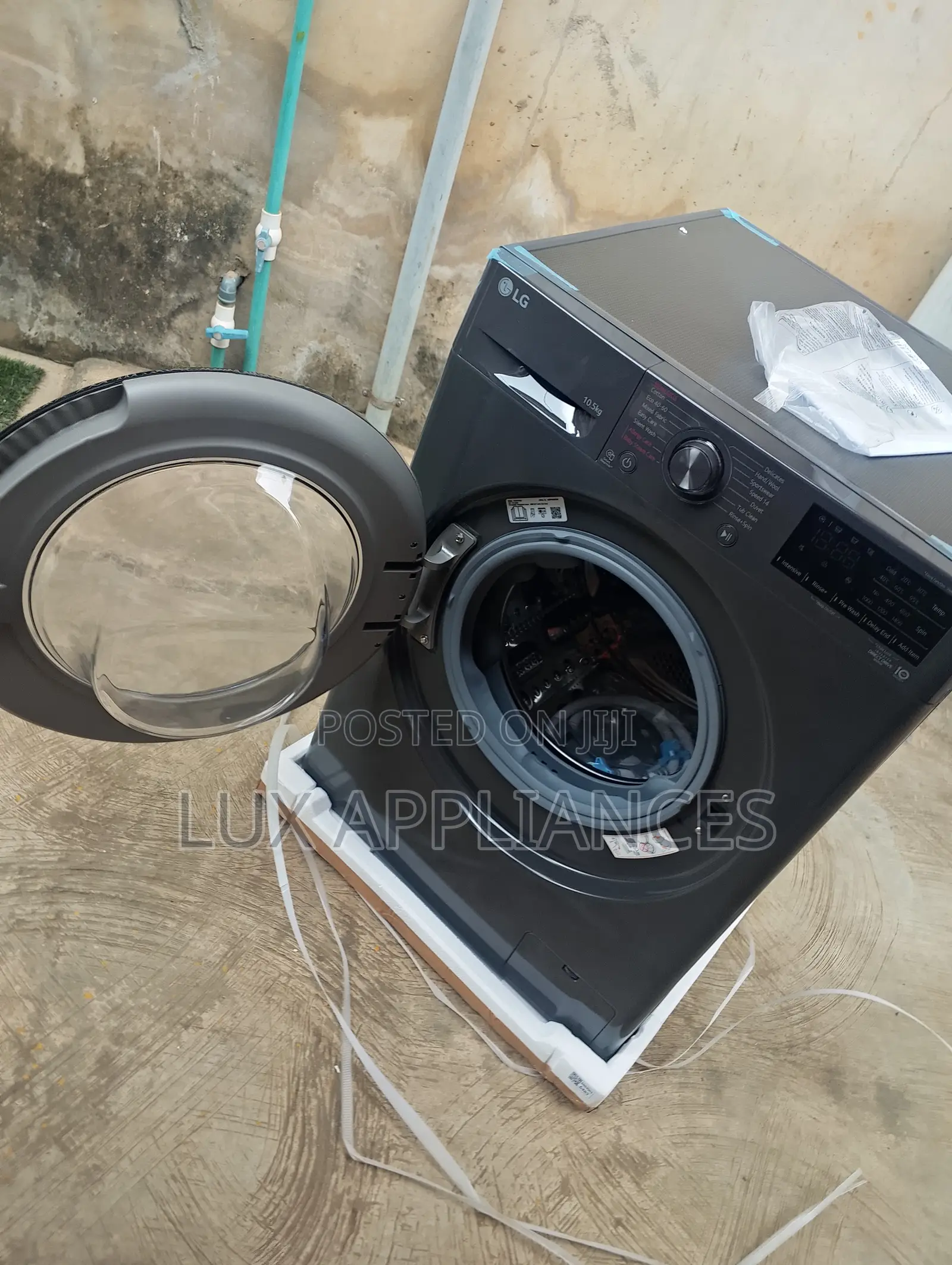 LG 10.5kg Large-Capacity Front-Load Washing Machine