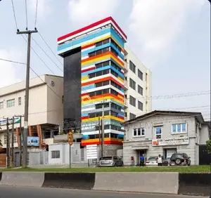 Six Floors Open Plan Office Building