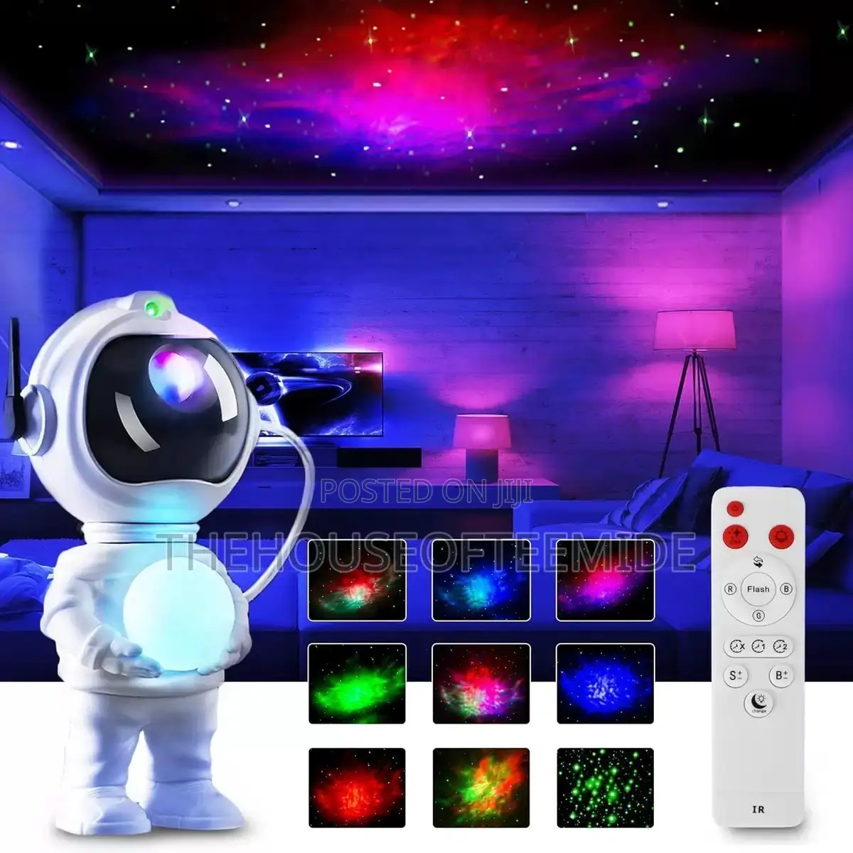 Room Galaxy Astronaut Light