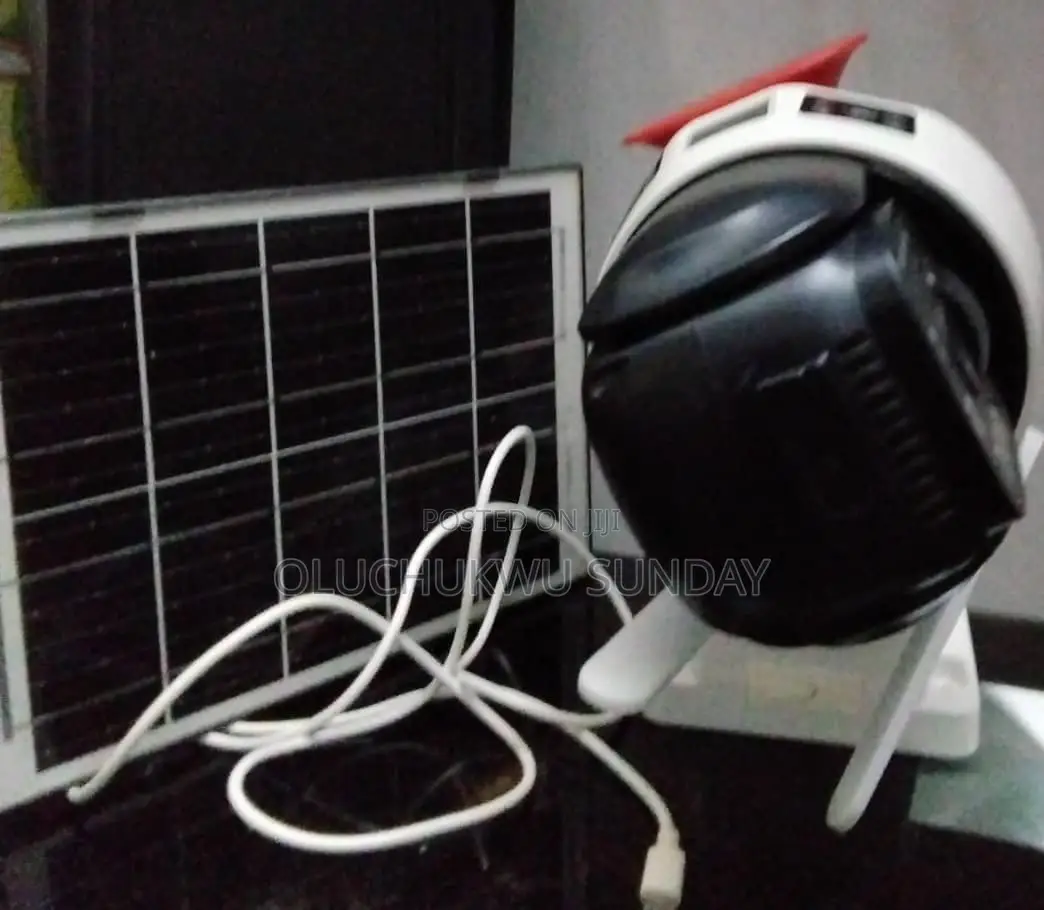 Working Solar-Powered CCTV Security Camera