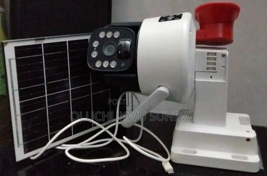 Working Solar-Powered CCTV Security Camera