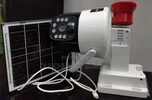 Working Solar-Powered CCTV Security Camera