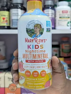 MaryRuth's Kids Nighttime Multimineral Liquid 480ml – Peaches & Cream