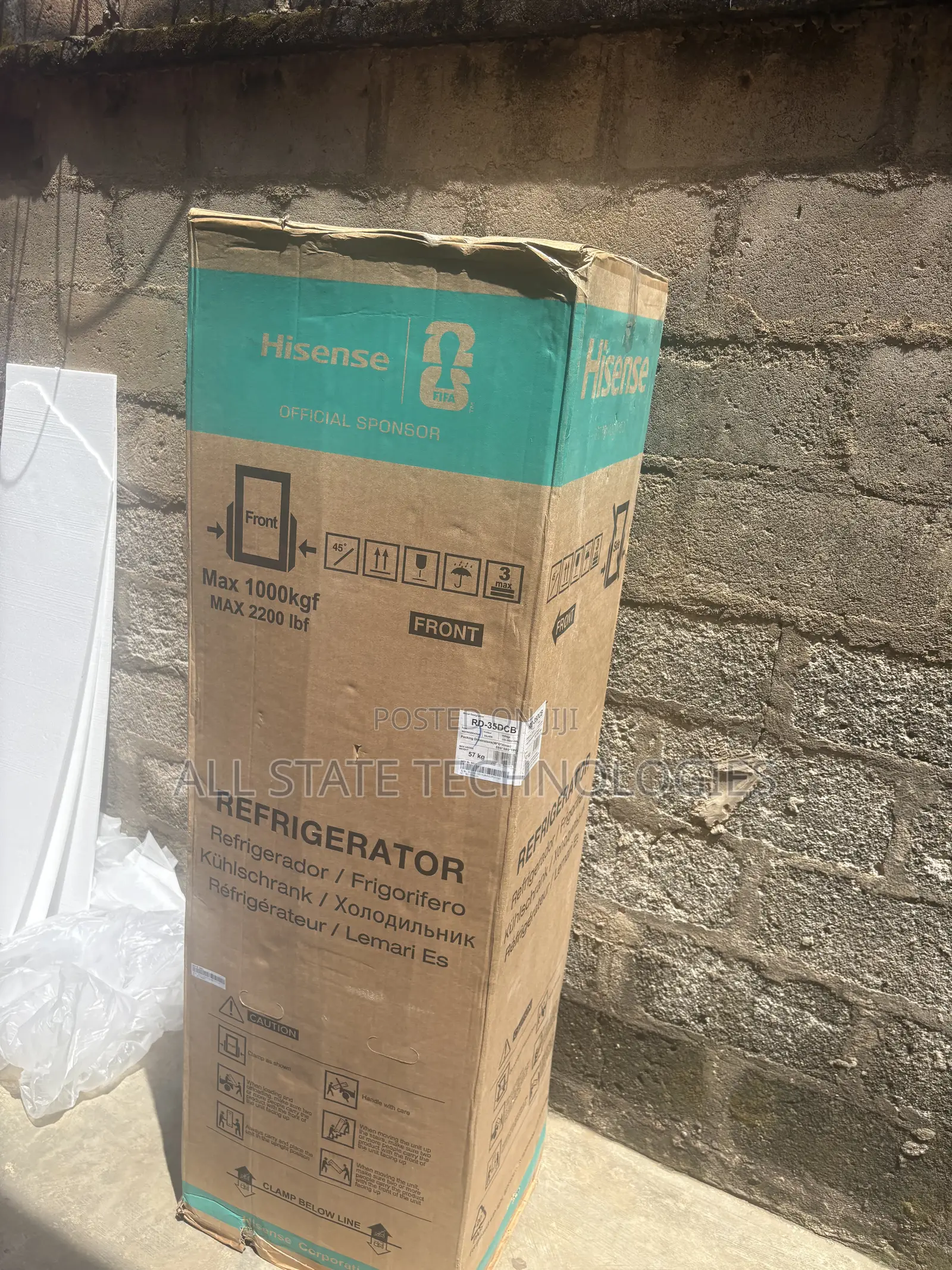 Hisense RD-35DCB Fridge With Built-in Water Dispenser