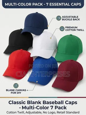 Quality Plain Face Cap