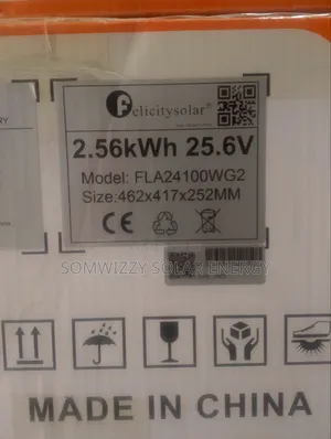 Original 2.5kwh Felicity Lithium Battery 25.6v