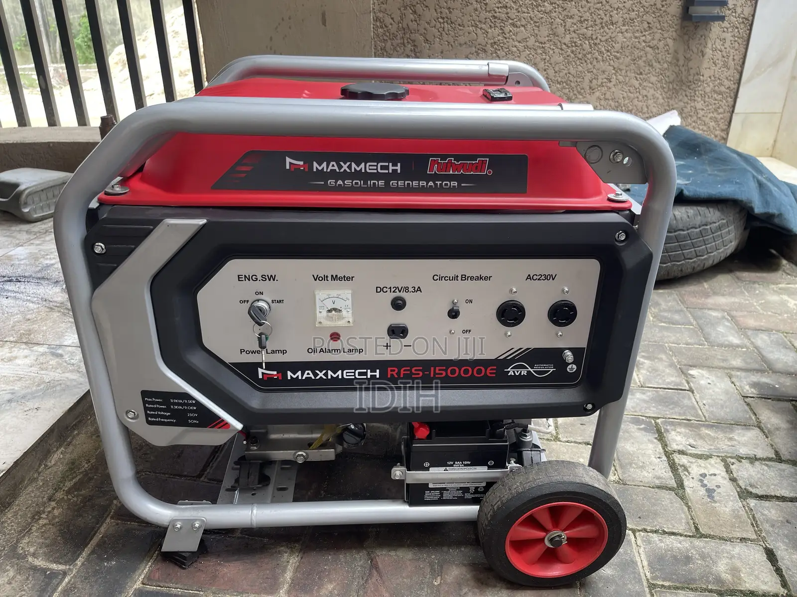Maxmech Generator 11kva 1month Used
