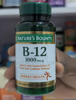 Nature's Bounty Vitamin B12 1000mcg – 200 Tablets